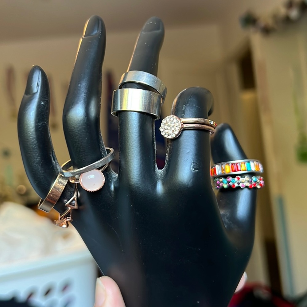 Set of 10 Rings